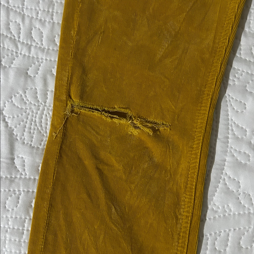 MOTHER Hopscotch Corduroy Ankle Pants Sz:28 - Picture 2 of 10